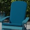 Flash Furniture 2PK Teal High Back Adirondack Chair Cushions JJ-CSN14501-TL-2-GG - alternate 1